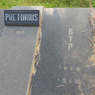 PRETORIUS John 1910-1990 & B.Y.P. 1911-2003 _1