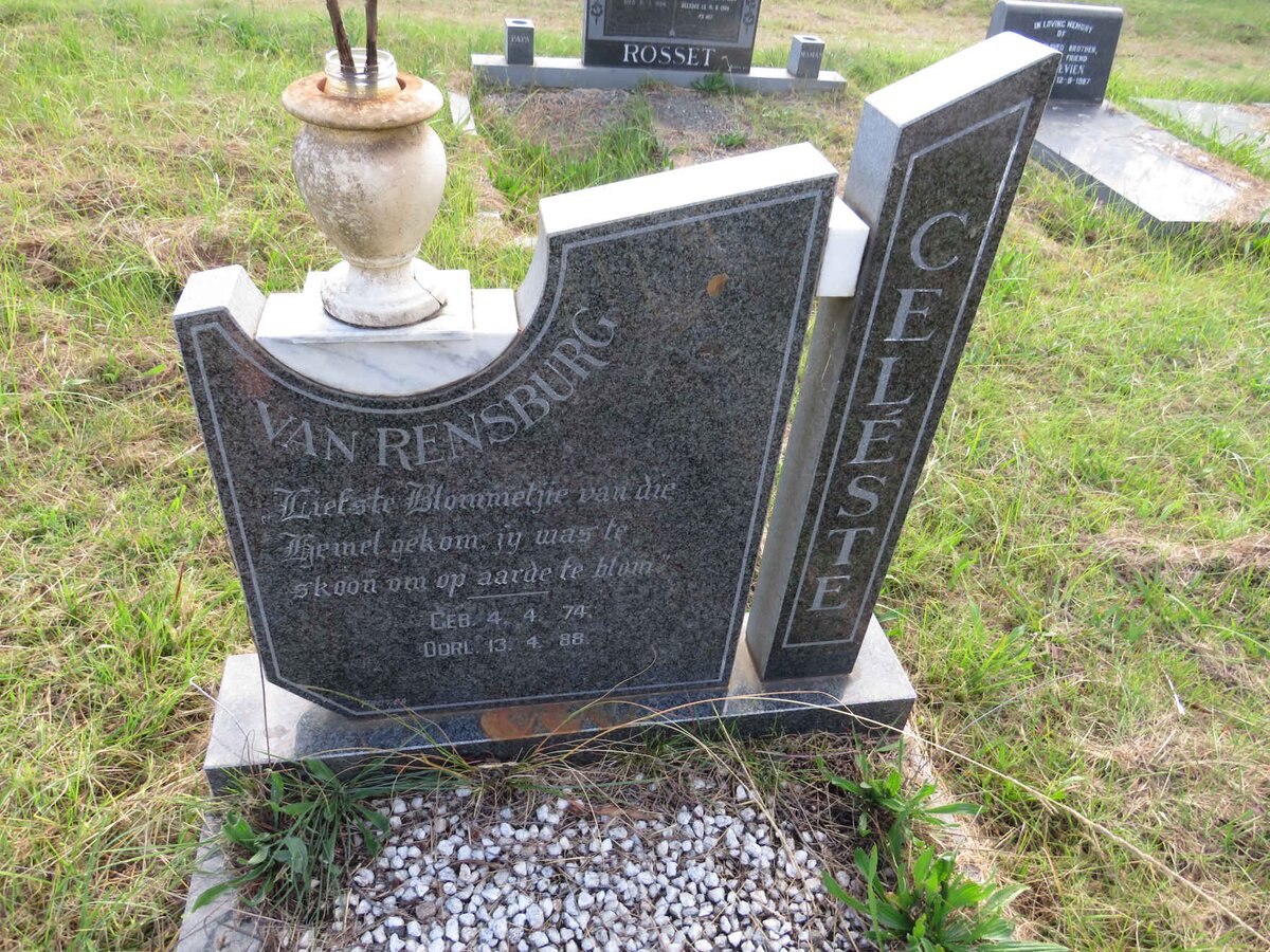 RENSBURG Celeste 1974-1988