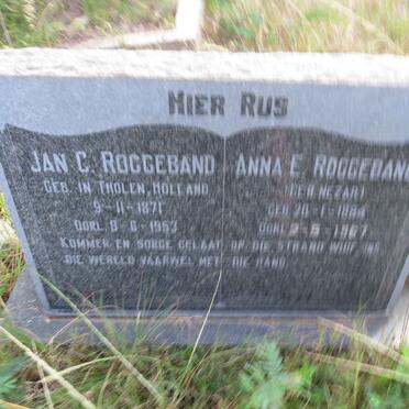 ROGGEBAND Jan C. 1871-1953 & Anna E. NEZAR 1884-1967