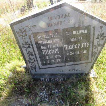 ROSSET Michel 1935-1995 & Marceline 1945-