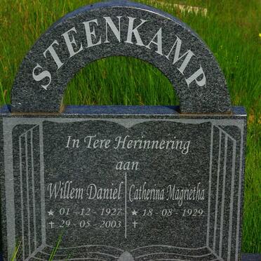 STEENKAMP Willem Daniel 1927-2003 &amp; Catharina Magrietha 1929-