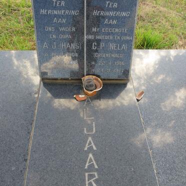 TALJAARD A.J. 1904-1986 & C.P. GROENEWALD 1916-1977 _1