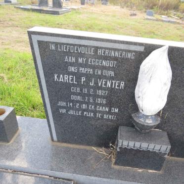 VENTER Karel P.J. 1927-1976