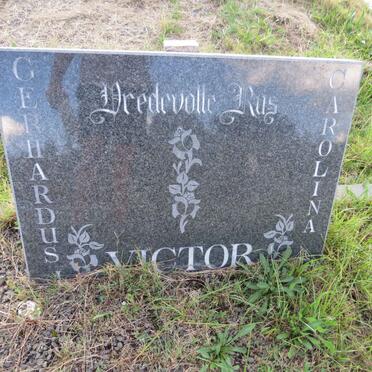 VICTOR Gerhardus & Carolina