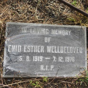 WELLBELOVED Enid Esther 1919-1976
