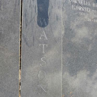 WATSON Johannes Petrus 1924-1997 & Cornelia Hester LUYT 1927-2006 _1