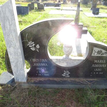 WESSELS Christina Johanna 1901-1984 :: WESSELS Maria Adriana 1912-