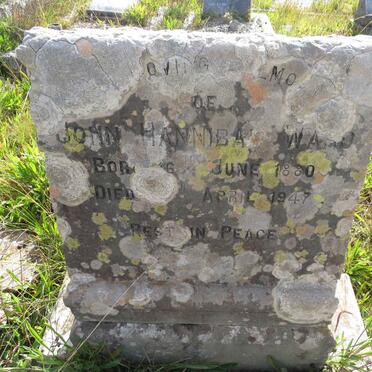 WARD John Hannibal 1880-1947