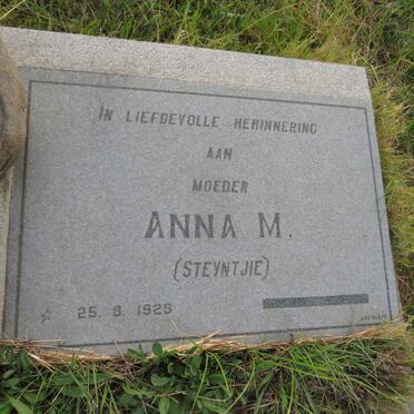 ZYL Johannes T., van 1920-1982 & Anna M. STEYN 1925- _1