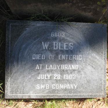 BLES W. -1903 _2