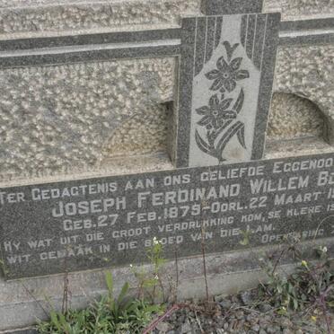 BOTHA Joseph Ferdinand Willem 1879-1951