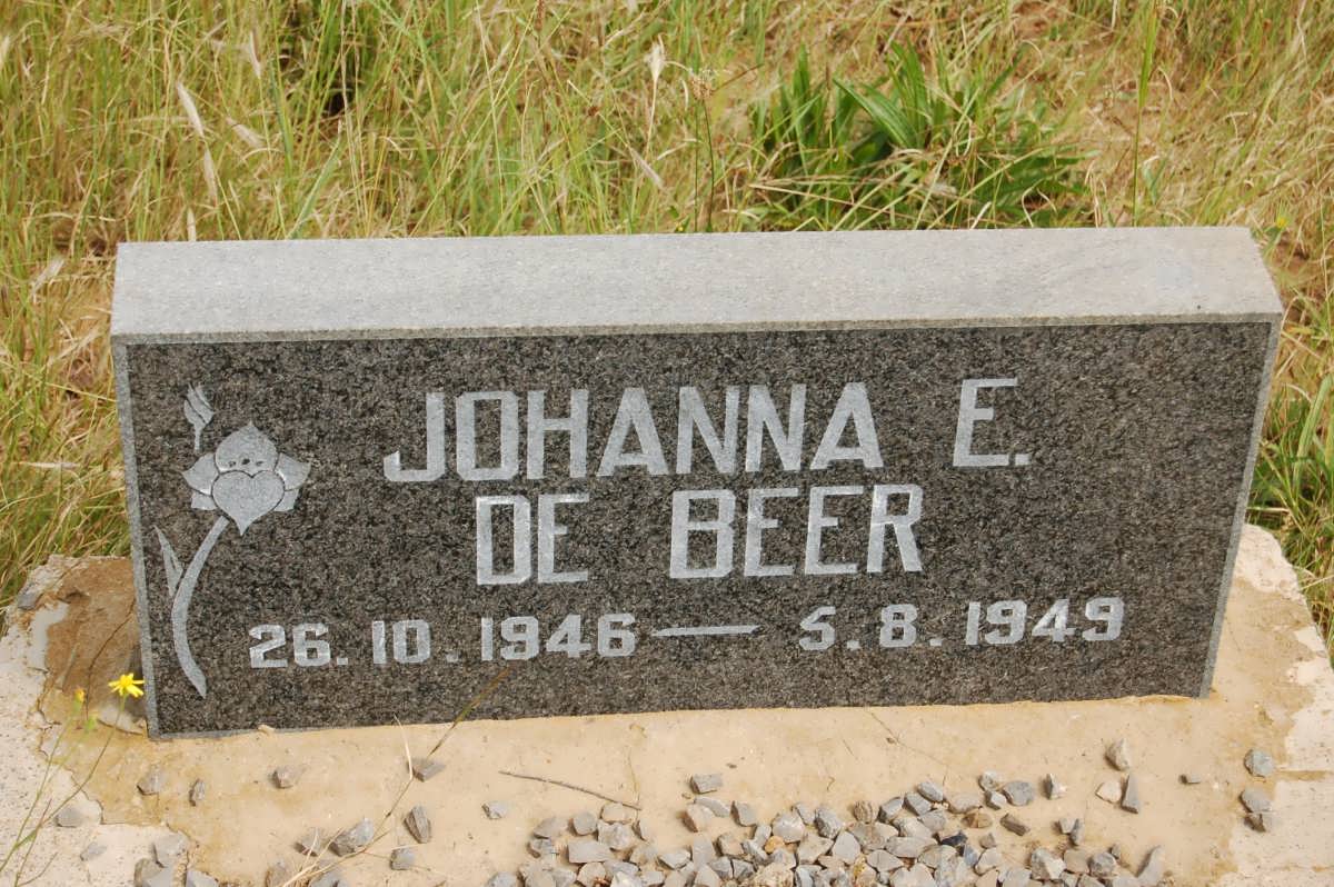 BEER Johanna E., de 1946-1949