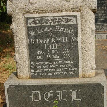 DELL Frederick William 1868-1955