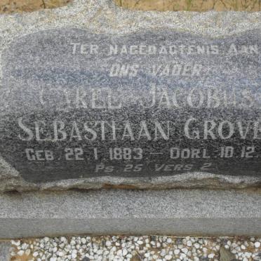 GROVE Carel Jacobus Sebastiaan 1883-196?