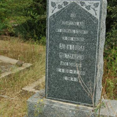 HOLTZHAUSEN Alida Louisa nee BEAURAIN 1878-1906