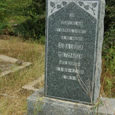 HOLTZHAUSEN Alida Louisa nee BEAURAIN 1878-1906