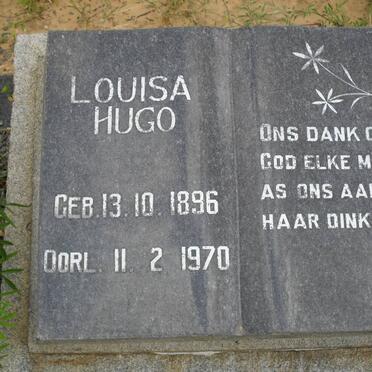 HUGO Louisa 1896-1970