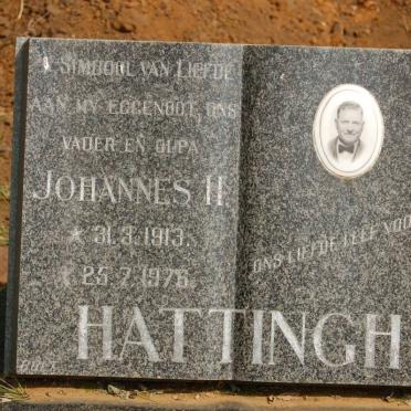 HATTINGH Johannes H. 1913-1976