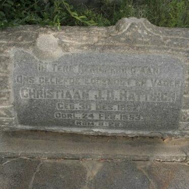 HATTINGH Christiaan J.D. 1882-1953