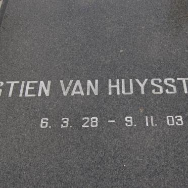 HUYSSTEEN Stien, van 1928-2003