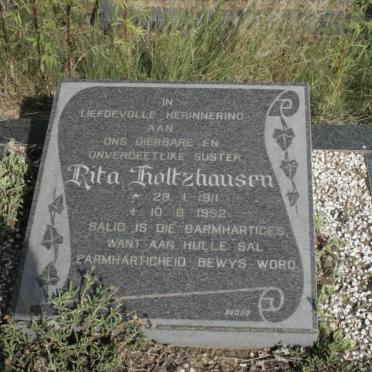 HOLTZHAUSEN Rita 1911-1952
