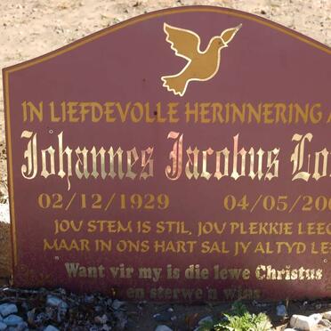 LOUW Johannes Jacobus 1929-2007