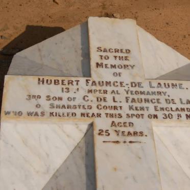 LAUNE Hubert Faunce-, de -1900