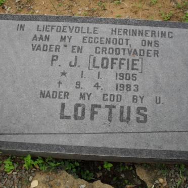 LOFTUS P.J. 1905-1983