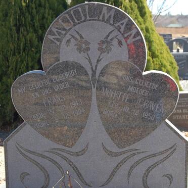 MOOLMAN Frans 1943-1994 &amp; Annette CRAVEN 1950-