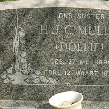 MüLLER H.J.C. 1898-1974