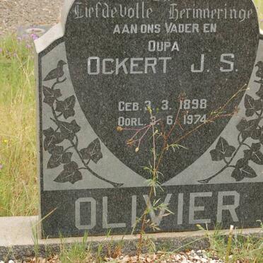 OLIVIER Ockert J.S. 1898-1974