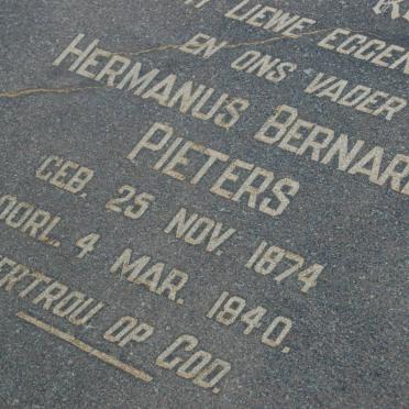 PIETERS Hermanus Bernardus 1874-1940