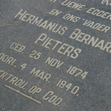 PIETERS Hermanus Bernardus 1874-1940