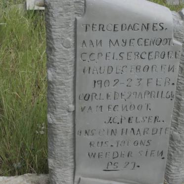 PELSER C.C. nee NAUDE 1902-1964