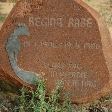RABE Regina 1906-1980