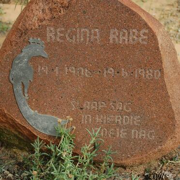 RABE Regina 1906-1980