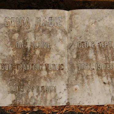 RABIE Sonia 1959-1960