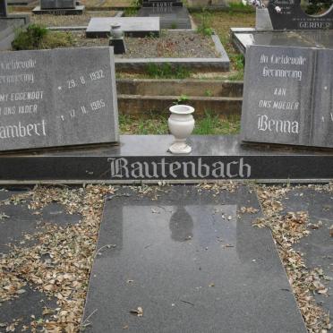 RAUTENBACH Lambert 1932-1985 &amp; Benna 1936-1987