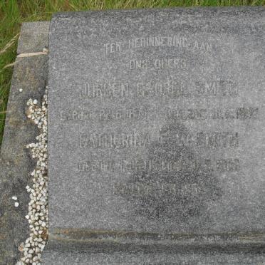 SMITH Jurgen George  &amp; Catherina