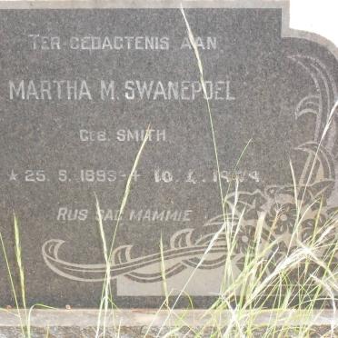 SWANEPOEL Martha M. nee SMITH 1899-1979