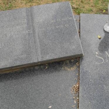 SMIT Antonie Johannes Hermanus 1921-1988 &amp; Elizabeth Dorothea 1922-