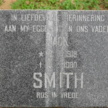 SMITH Jack 1918-1980