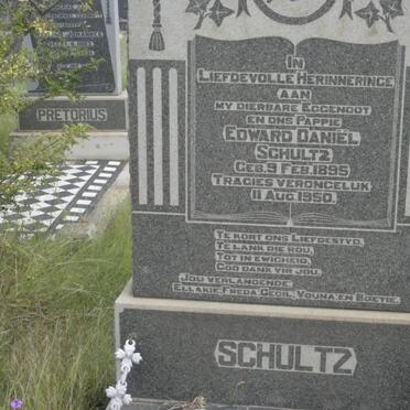 SCHULTZ Edward Daniel 1895-1950