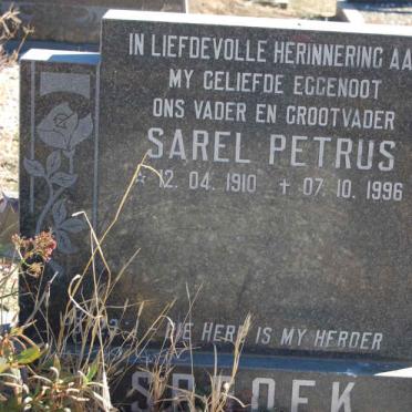 S??OEK Sarel Petrus 1910-1996