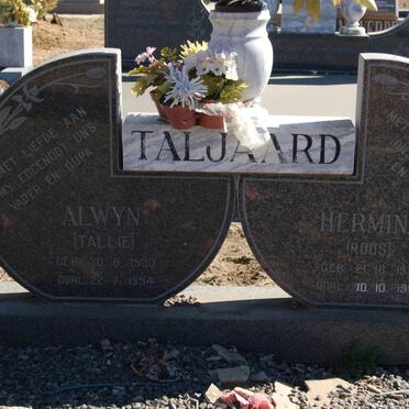 TALJAARD Alwyn 1930-1994 &amp; Hermina ROOS 1935-1997