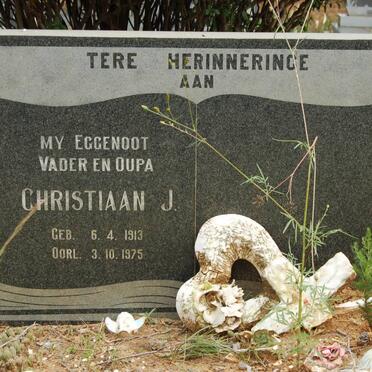 ? Christiaan J. 1913-1975