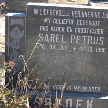 ?SBROEK Sarel Petrus 1910-1996