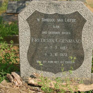 ? Frederik Coenraad 1897-1973