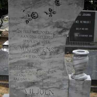 VILJOEN Maartens 1960-1981