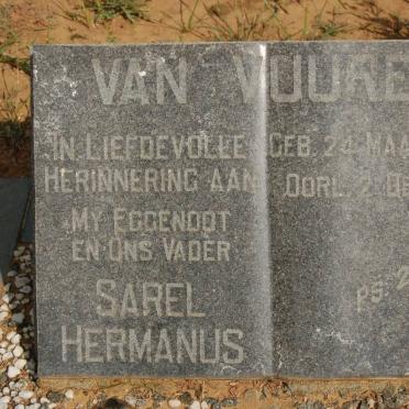 VUUREN Sarel Hermanus, van 1926-1972